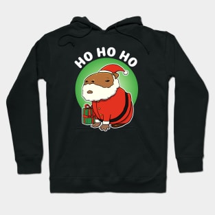Ho Ho Ho Capybara Christmas Hoodie